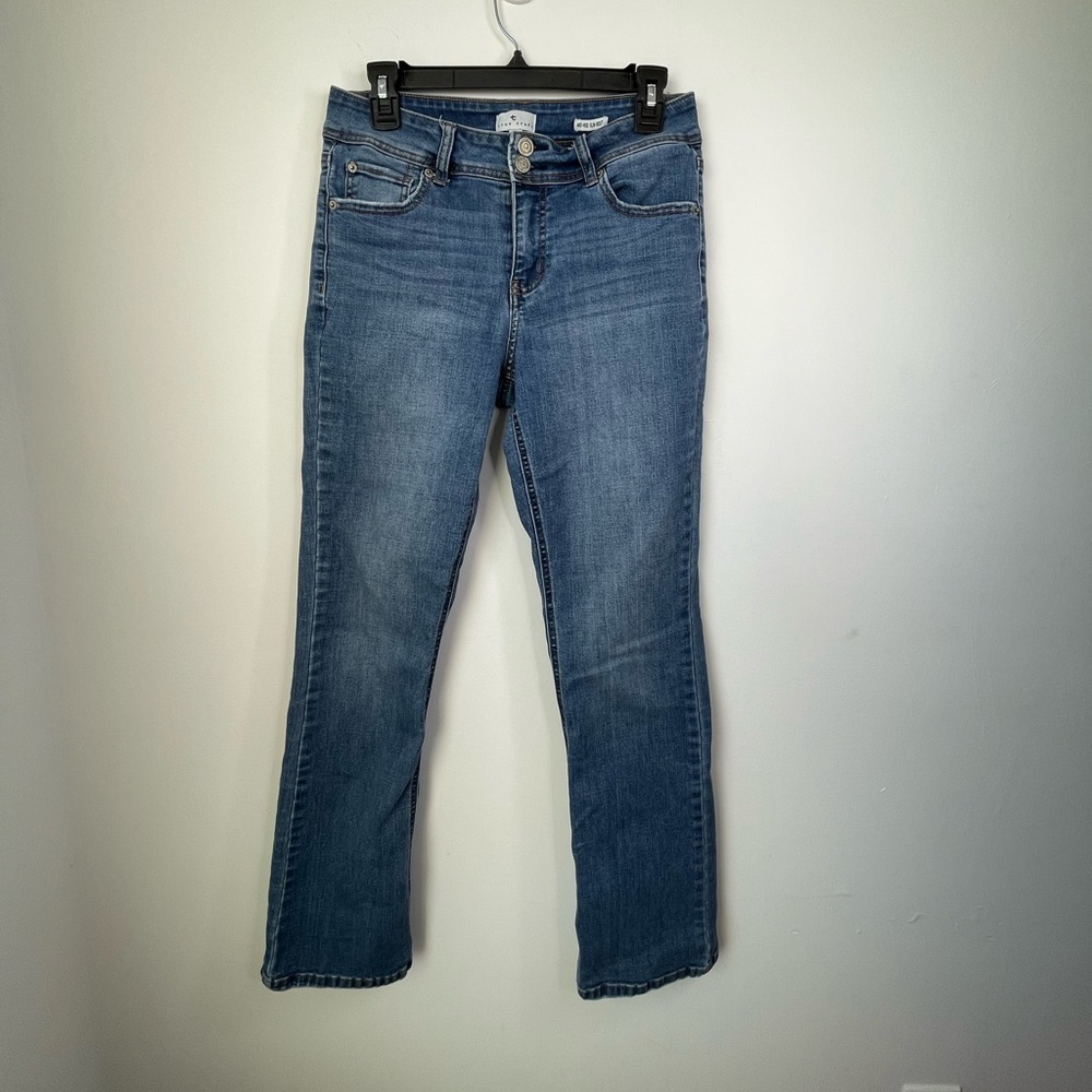 True Craft Stylish Blue Boot Cut Jeans size 8